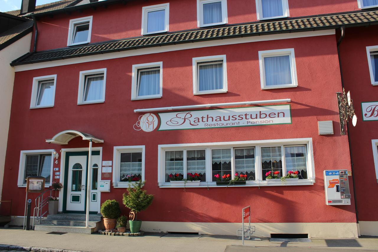 Rathausstuben Hotell Wackersdorf Exteriör bild